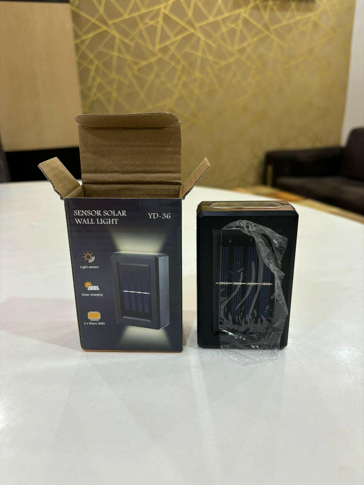 Solar Outdoor Wall Light – Durable, Lightweight & Compact Design