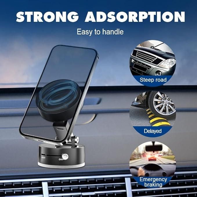 Ultimate Magnetic Phone Mount – Foldable & 360° Rotatable Holder