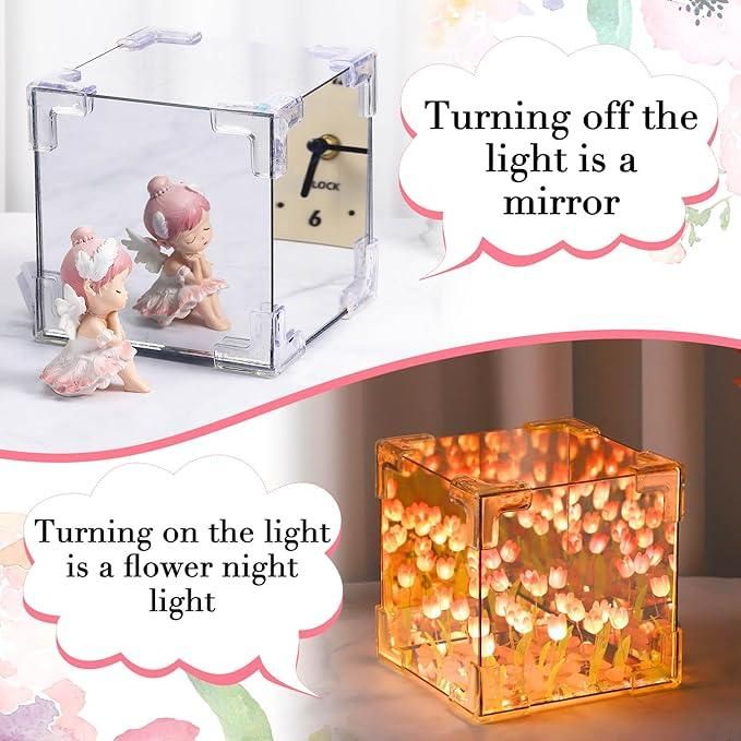 Decorative Tulip Mirror Lamp.