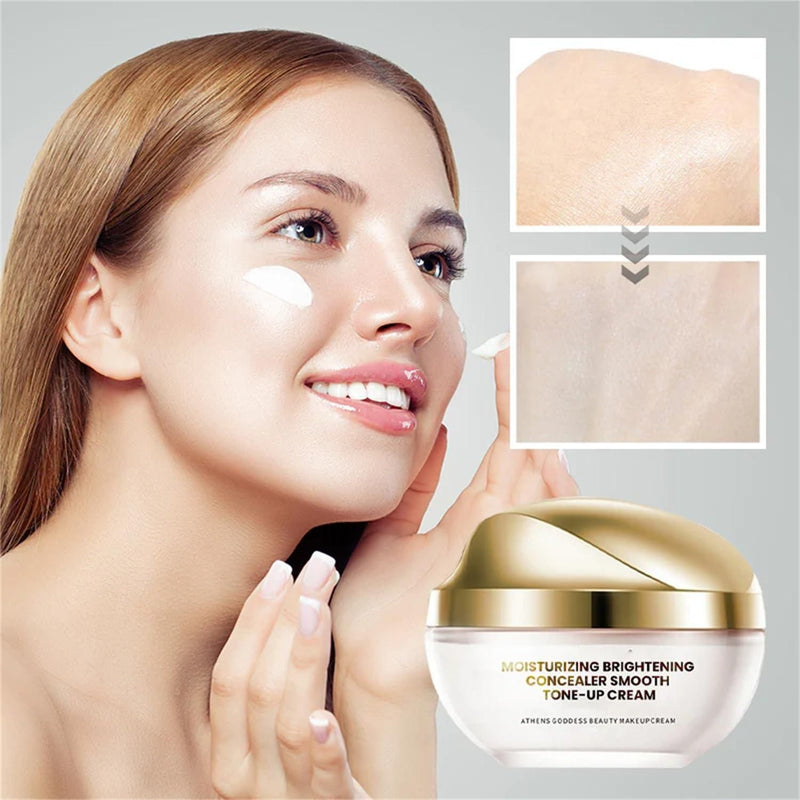 Moisturizing Brightening Concealer Smooth Tone Up Cream 100gm (Pack of 2).