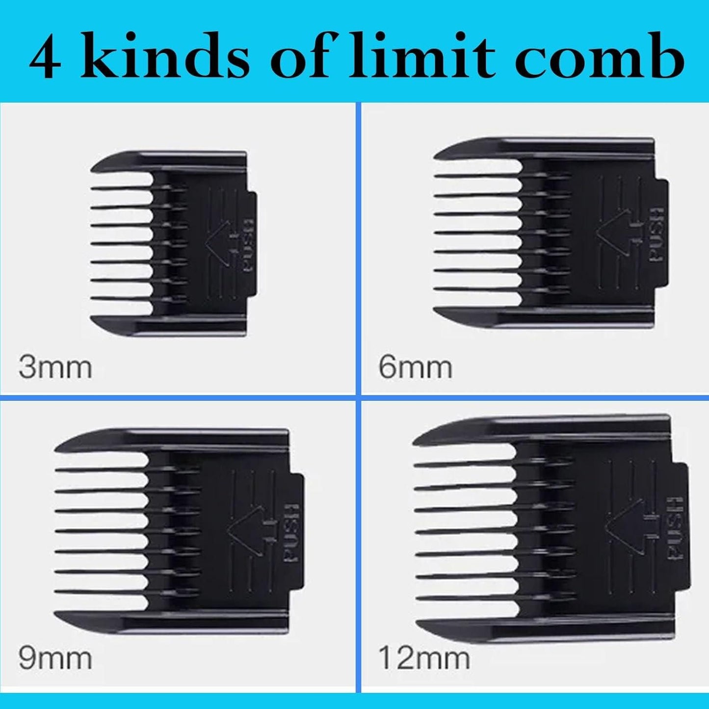 Rechargeable Cordless Hair Clipper For Men.