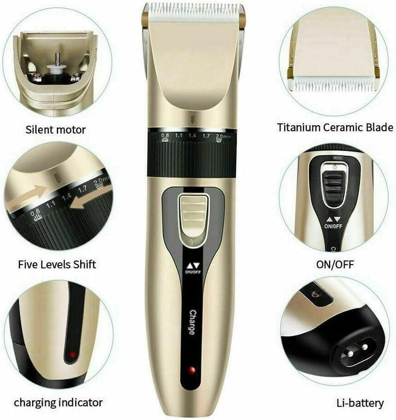 Rechargeable Cordless Hair Clipper For Men.