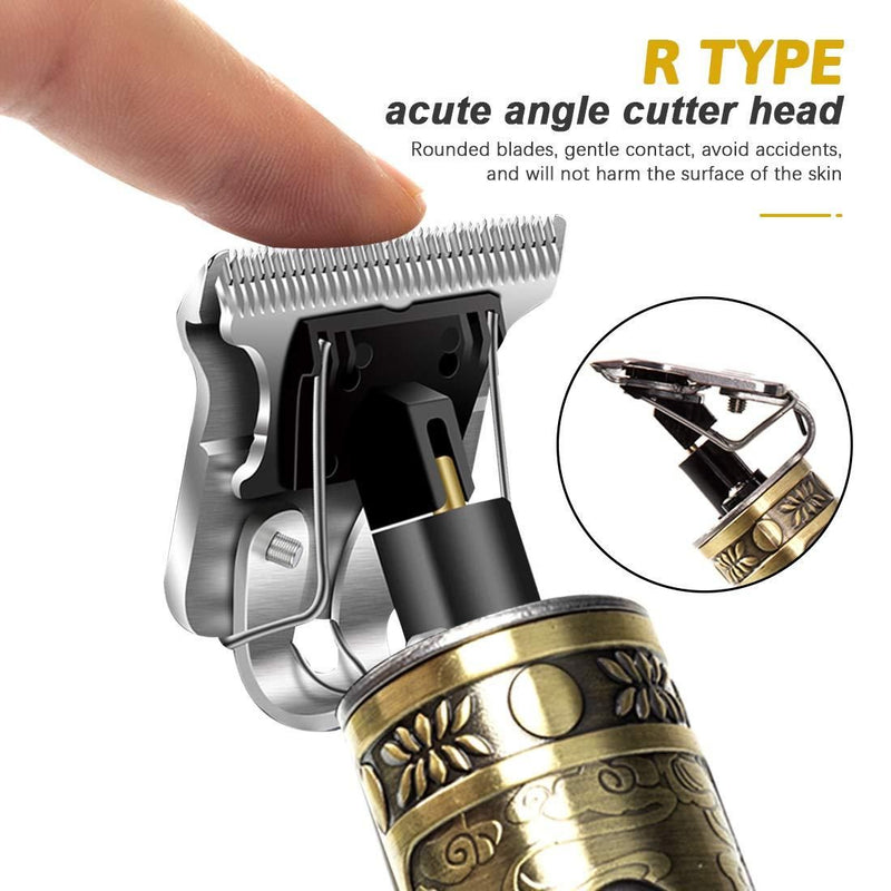 Electric Cordless Hair Clipper & Trimmer for Men – Complete Grooming Kit