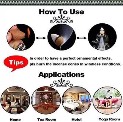 Backflow Smoke RadhaKrishn & Shiva with 20 Smoke Incense Cone For Living Room, Bed room, Office and Home D�cor ? 10 cm.