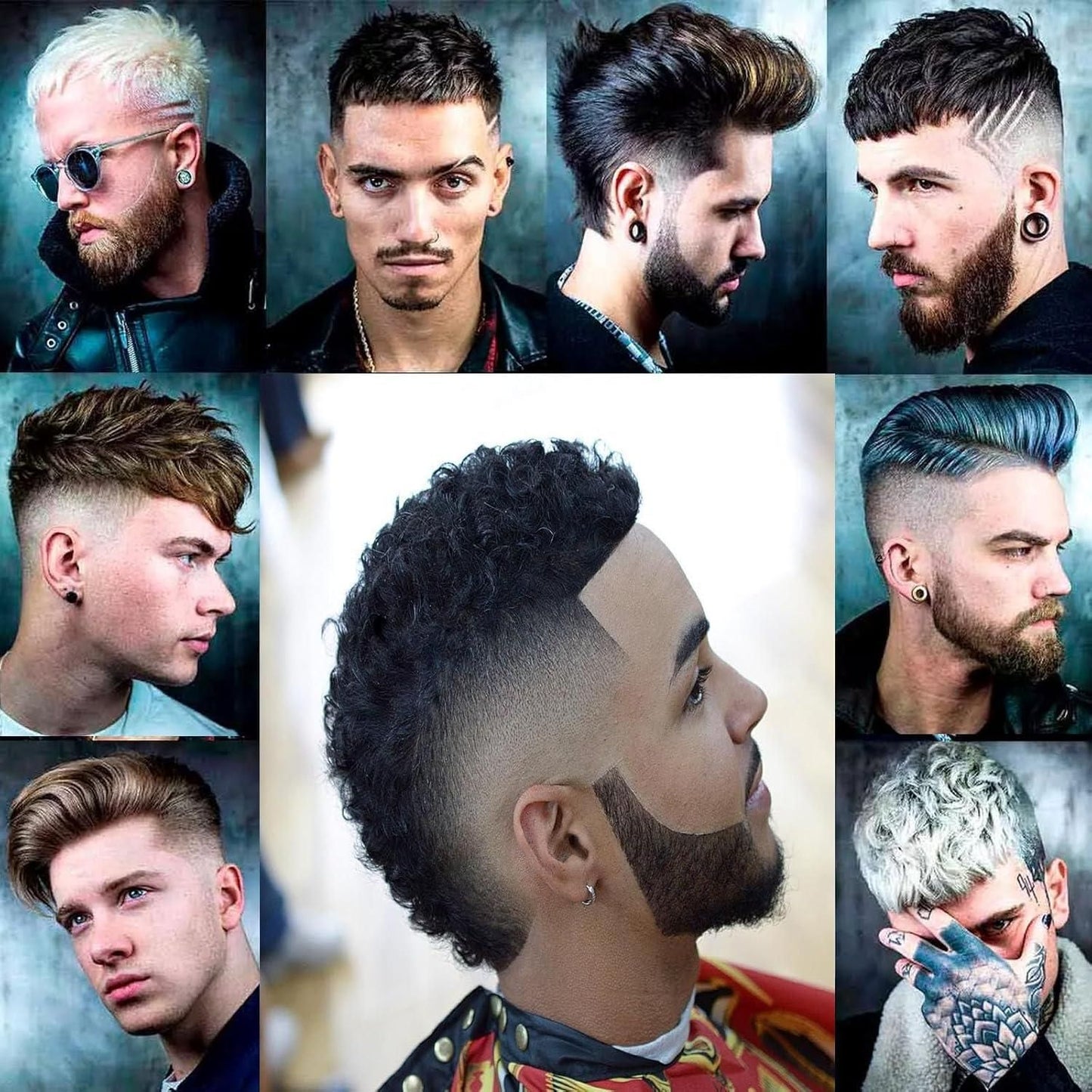 Rechargeable Cordless Hair Clipper For Men.