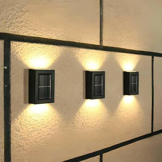Solar Outdoor Wall Light – Durable, Lightweight & Compact Design