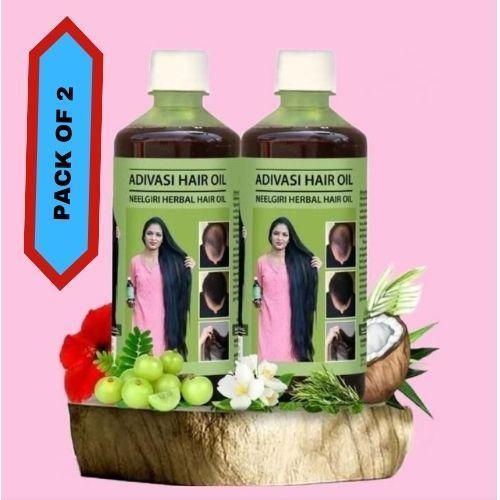 Adivasi Herbal Hair Oil 125ML Pack of 2.