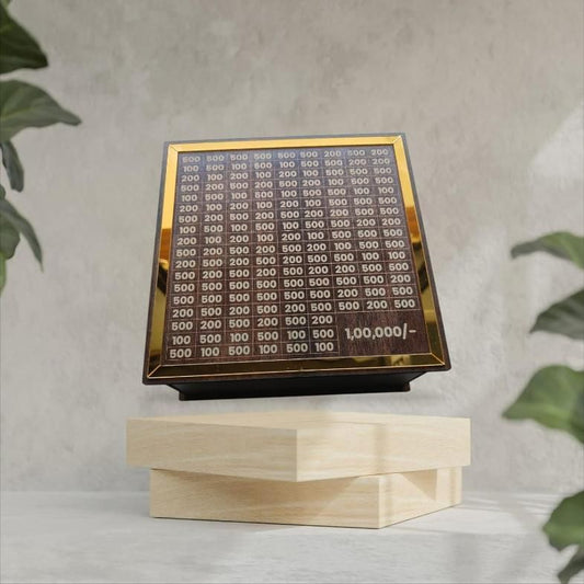 Savings Challenge Piggy Bank – Fun & Interactive Wooden Bank to Build Kids’ Financial Intelligence