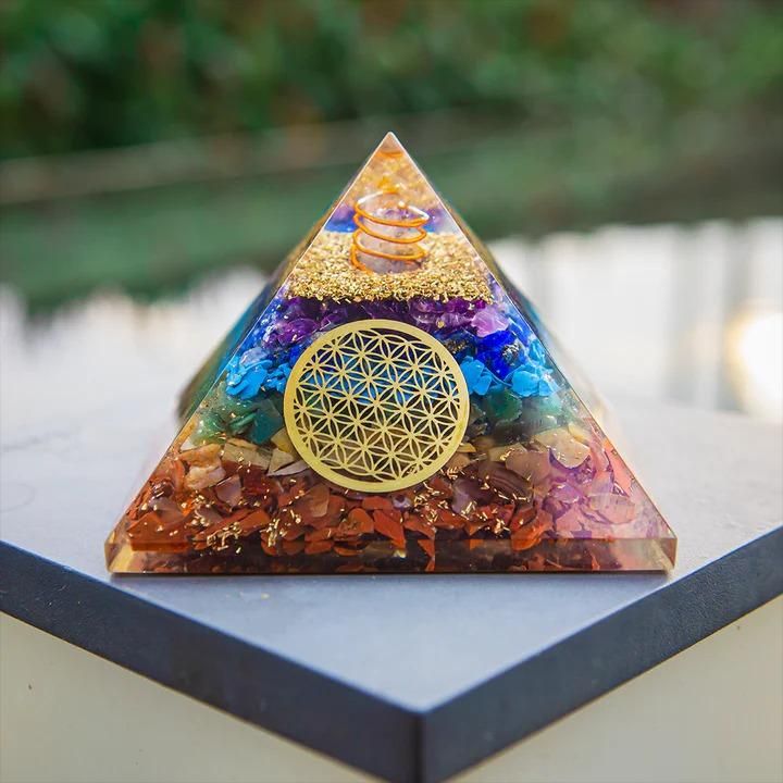 Seven Chakra Orgon Pyramid.