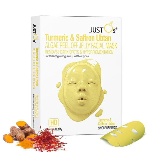 Radiance Boost Peel-Off Mask – With Turmeric & Saffron
