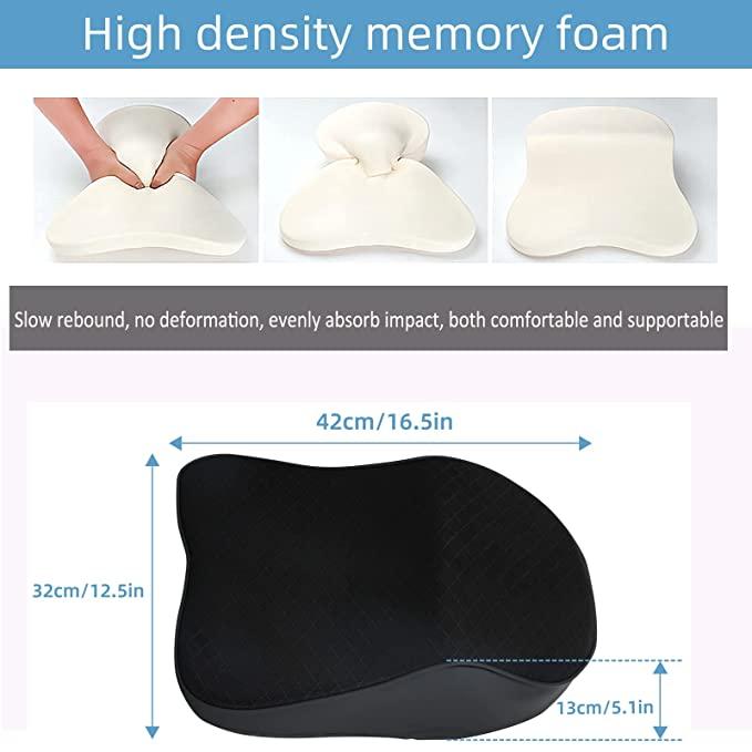 Ergonomic Memory Foam Car Neck Pillow – Lightweight & Comfortable Support