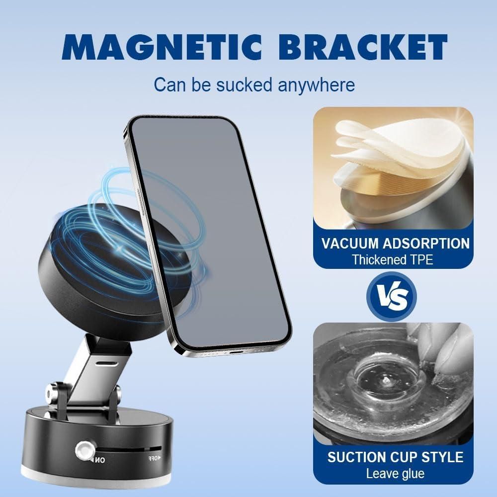 Ultimate Magnetic Phone Mount – Foldable & 360° Rotatable Holder