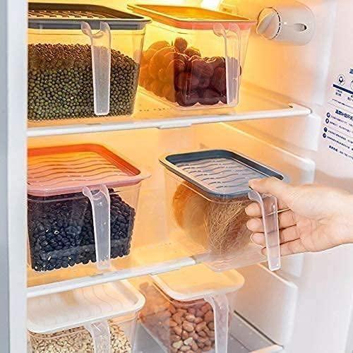 Unbreakable kitchen storage Basket (Pack of 6, Blue).