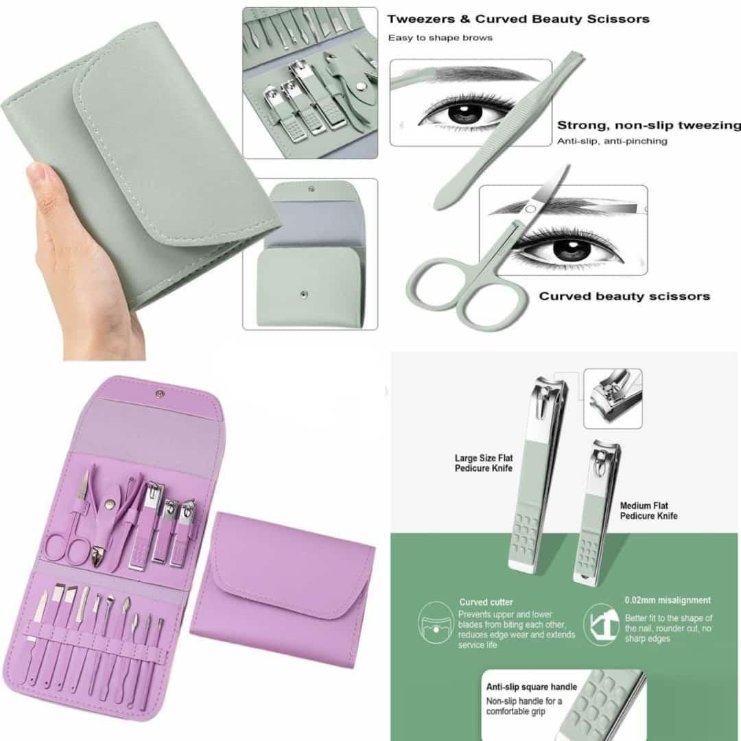 Portable Manicure & Pedicure Set – Essential Grooming Kit