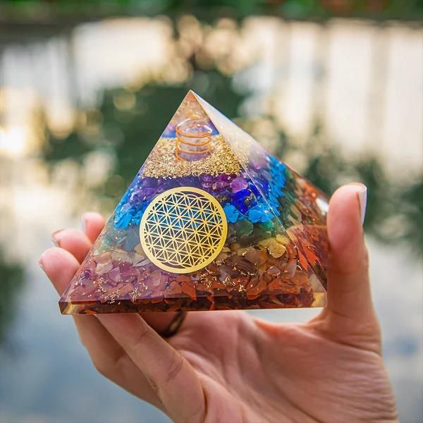 Seven Chakra Orgon Pyramid.