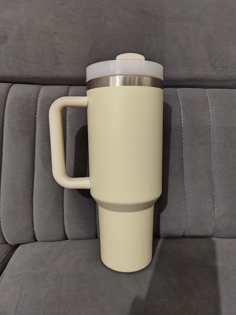 Double Wall Insulated Stainless Steel Tumbler – 40oz / 1.2L Capacity