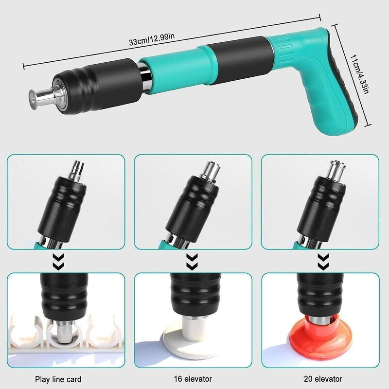 Multi-Purpose 4-Speed Manual Concrete Nail Fastening Tool