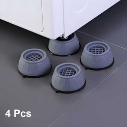 Anti Vibration Pad-Anti-vibration Pads For Washing Machine - 4 Pcs Shock Proof Feet For Washer ? Dryer, Great For Home, Laundry Room, Kitchen, Washer, Dryer, Table, Chair, Sofa, Bed (4 Units).