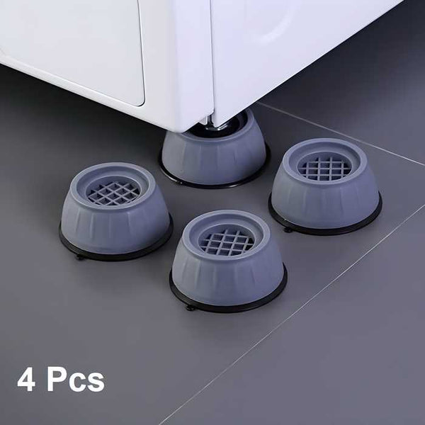 Anti Vibration Pad-Anti-vibration Pads For Washing Machine - 4 Pcs Shock Proof Feet For Washer ? Dryer, Great For Home, Laundry Room, Kitchen, Washer, Dryer, Table, Chair, Sofa, Bed (4 Units).