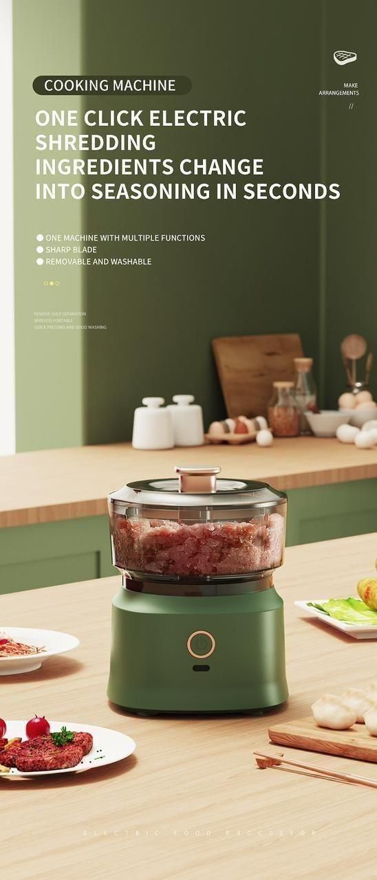 Wireless Portable Food Chopper.