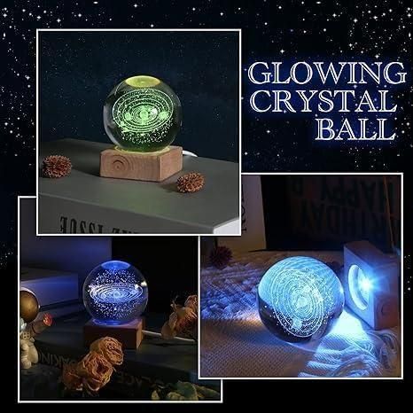 3D Crystal Lamp Ball(Assorted Design).