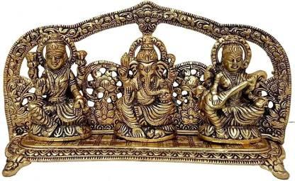 Design Lakshmi Ganesh Saraswati Idol Showpiece.