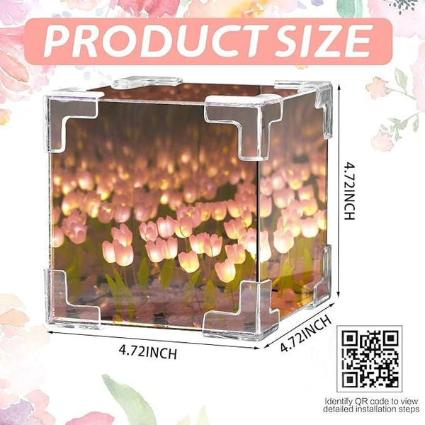 Decorative Tulip Mirror Lamp.