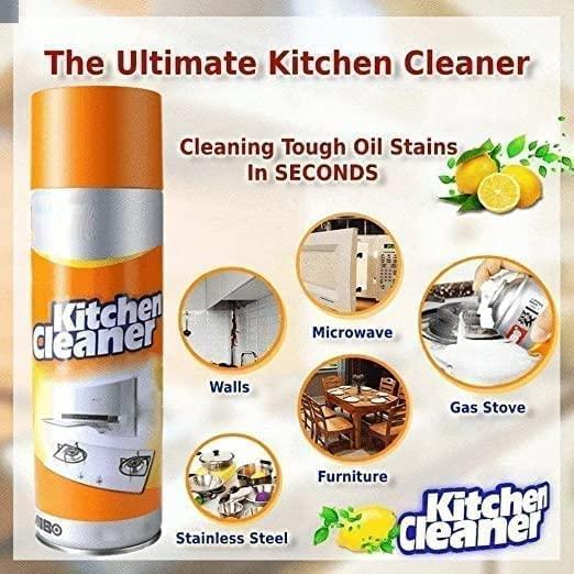 Multipurpose Bubble Foam Cleaner Kitchen Cleaner Spray.