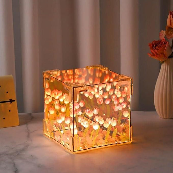 Decorative Tulip Mirror Lamp.